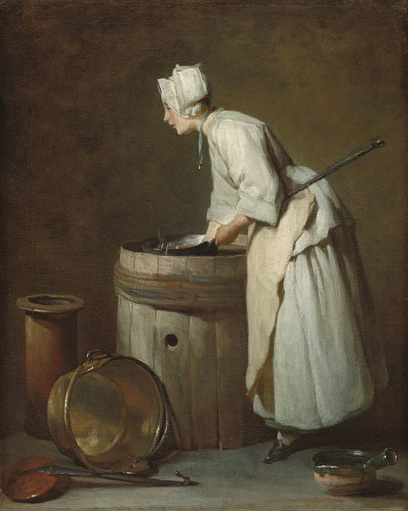 Jean Siméon Chardin - La sguattera, National Gallery of Art, Washington DC